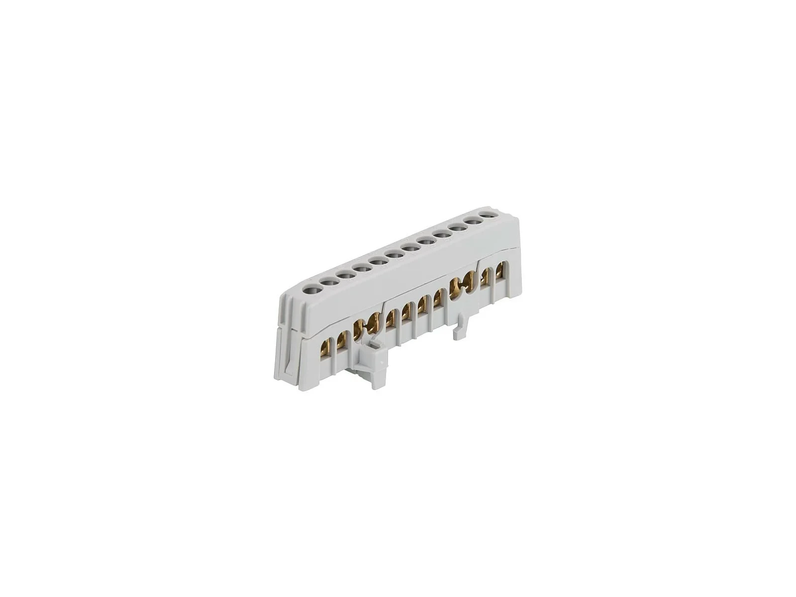 Kalapsínre rögzíthető sorkapocs, 12x16mm2 szürke A12-F2 ( 2020271 )