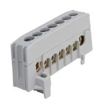 Kalapsínre rögzíthető sorkapocs, 7x16mm2 szürke A7-F2 ( 2020268 )