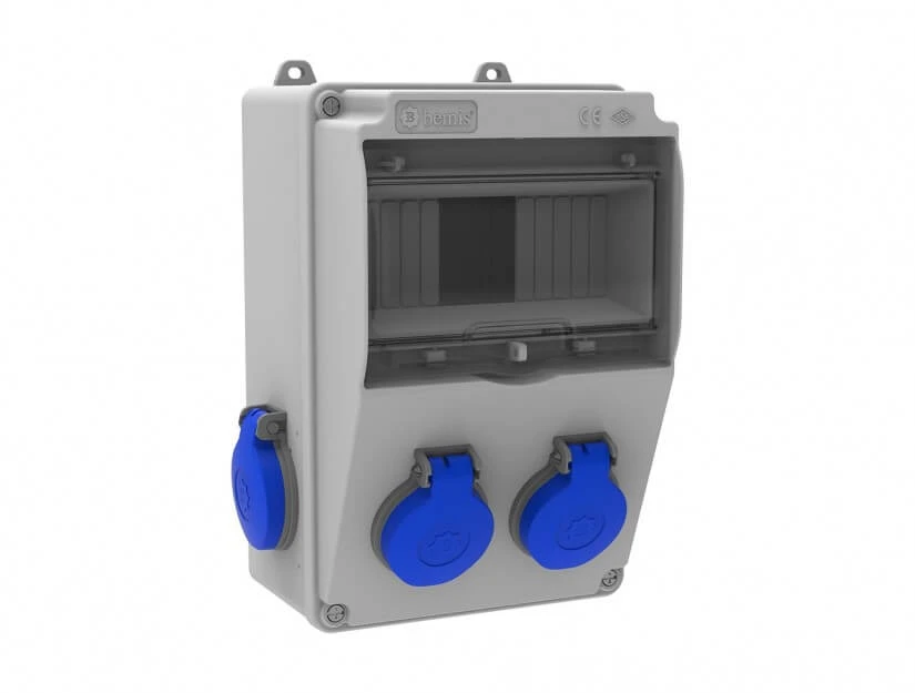BH5-2202-2020 1/16A. 220V. 2 db elől - 1/16A. 220V. 2 db oldalt